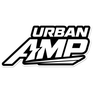 Urban Amp Decal (White)