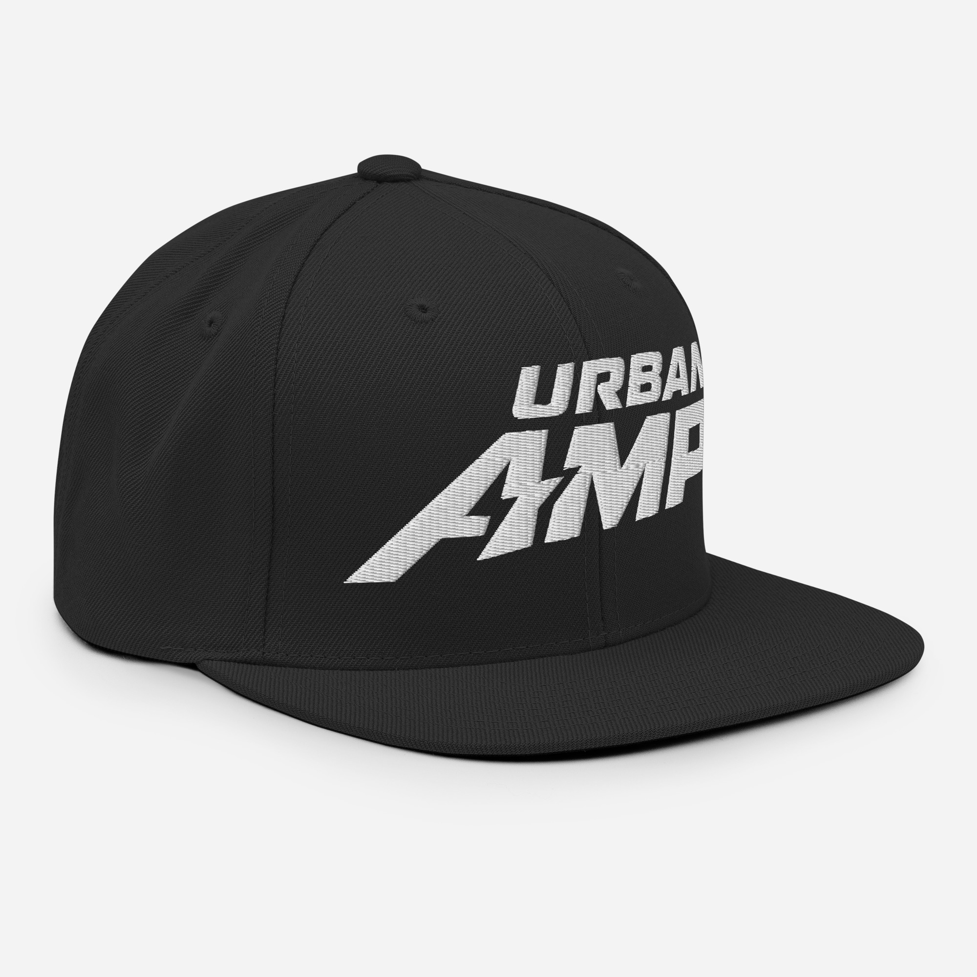 Snapback Hat (Black) - Image 2